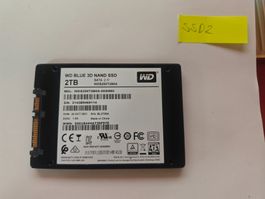 WD Blue 3D NAND SSD 2TB SATA 2.5 Zoll neu