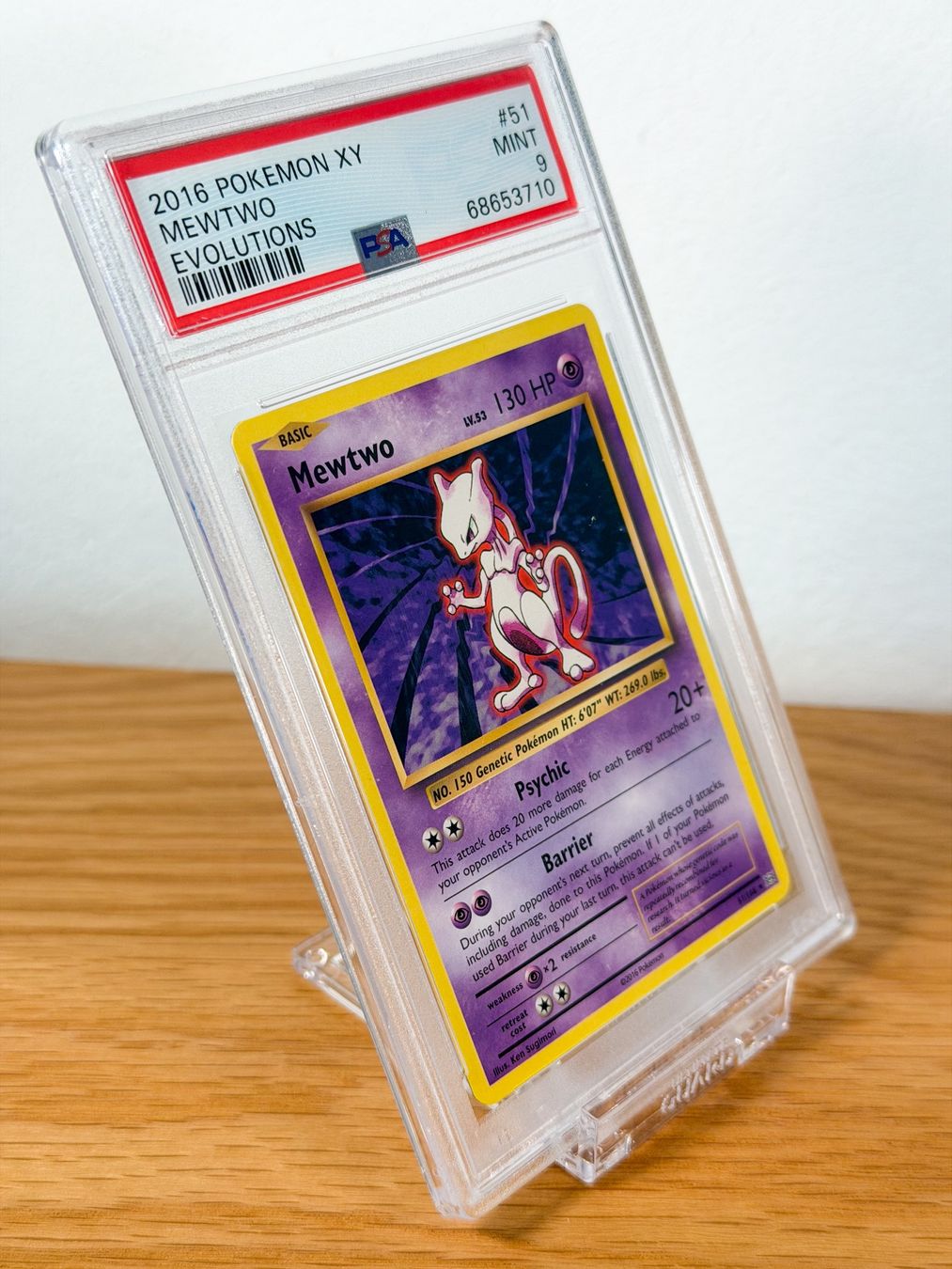 Pokémon Carte collezionabili: 2016 Pokémon XY Evolutions Mewtwo #51 PSA 9 – Usato da Montagny-Yverdon venduto da For1 1