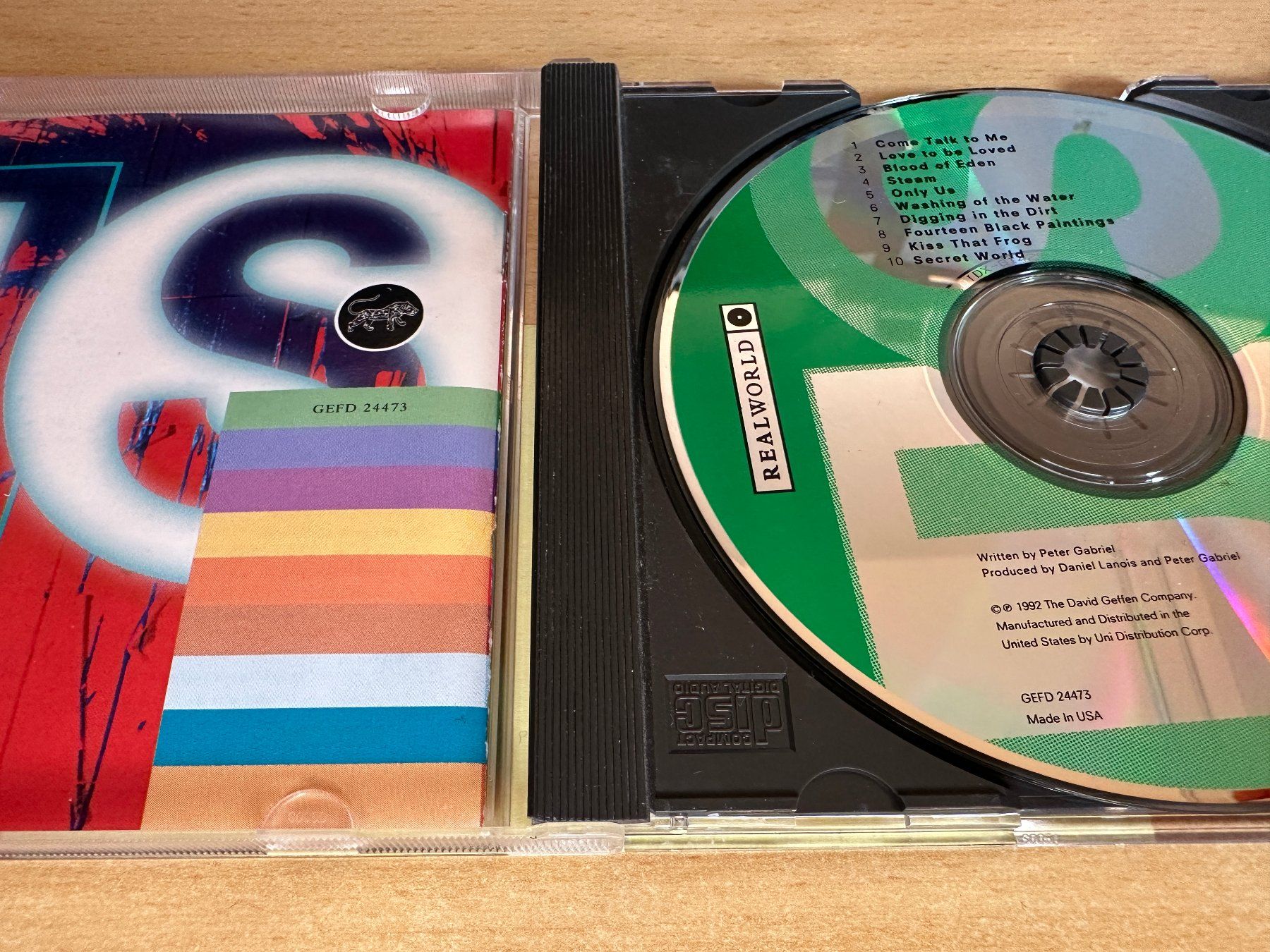 CD: Peter Gabriel – Us – Usato da Rikon im Tösstal venduto da Alpenmutz 2