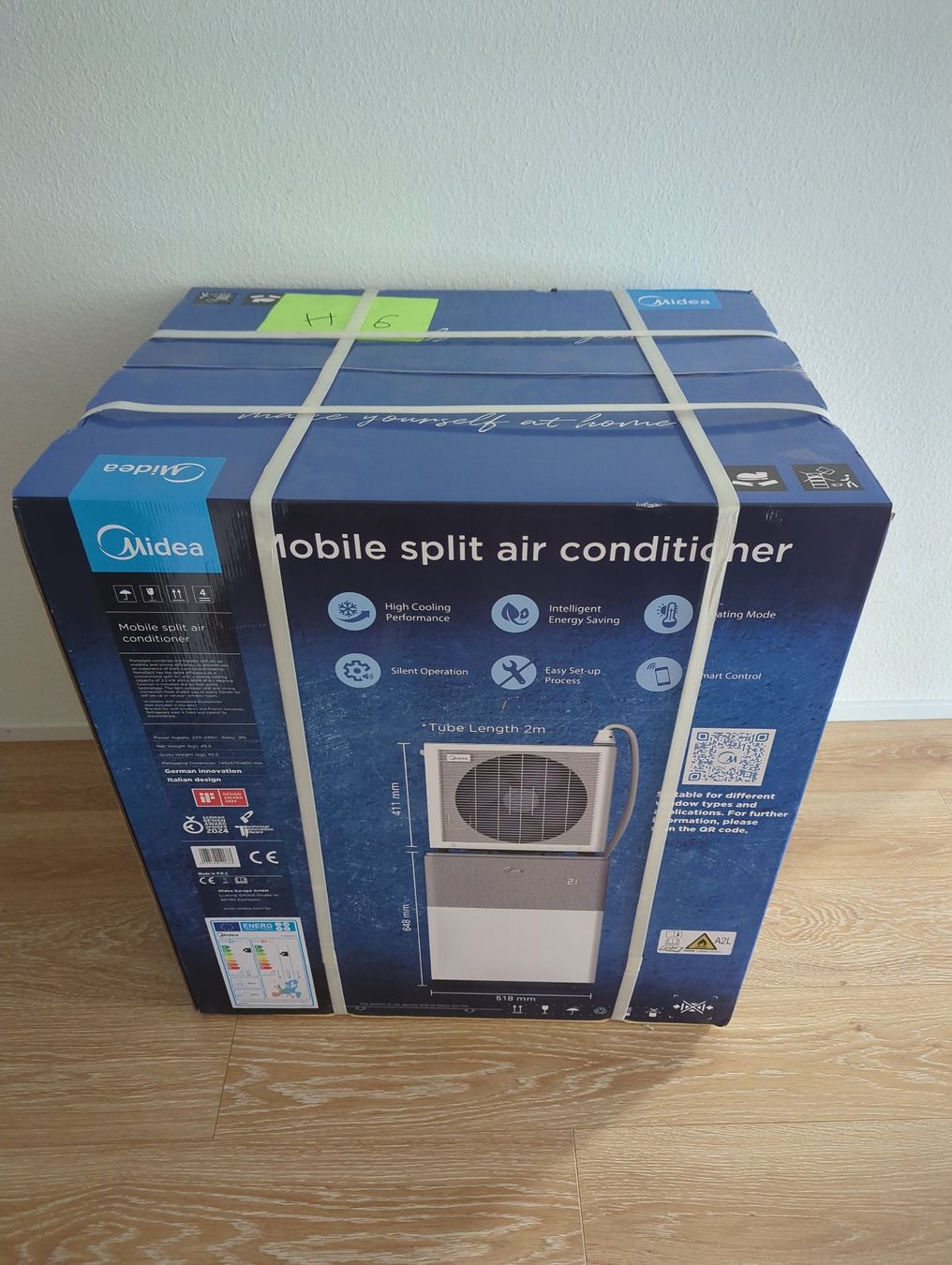 Midea Condizionatori: Midea PortaSplit-CH Mobiles Split-Klimagerät  NEU – Nuovo e nell'imballaggio originale da Zürich venduto da Enucatl