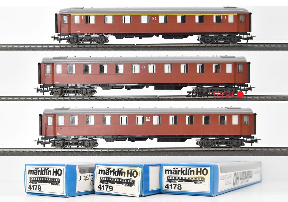 Märklin 4178 Stahlwagen der SJ H0 WS mit OVP | Kaufen auf Ricardo
