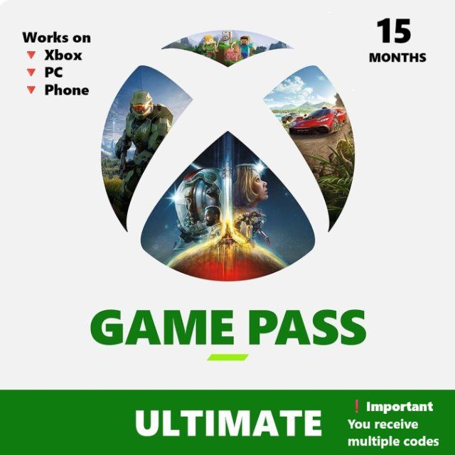 Spiele: Xbox Game Pass Ultimate | 15 Monate | Keys / Codes | Schnell – Neu (gemäss Beschreibung) aus Zürich von pixflash