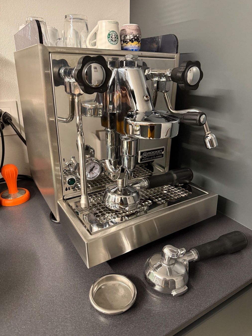 Rocket Macchine per caffè & Macchine per espresso: Machine à café Rocket Espresso Milano - Classic! – Usato da Conches venduto da greeeg