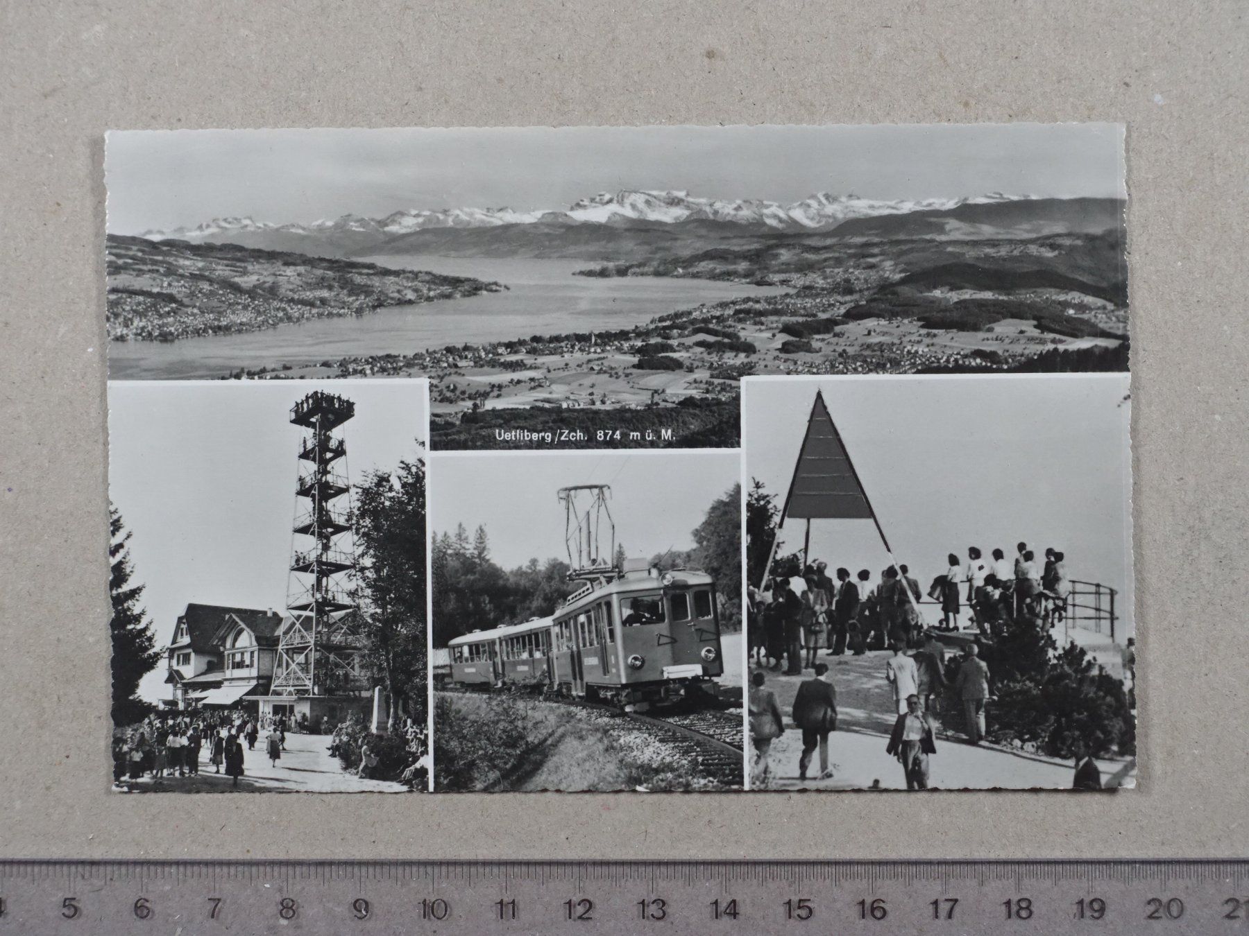 Ansichtskarten: Uetliberg, 1964 – Gebraucht aus Lenzburg von fh1