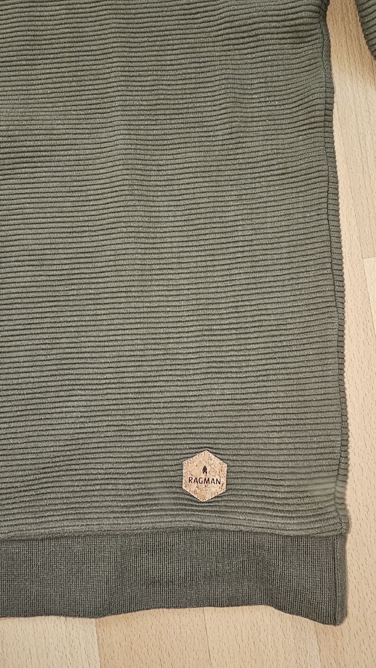 Maglioni & Felpe: Herren Pullover RAGMAN dunkelgrün Grösse M Baumwolle – Usato da Steinmaur venduto da Kiki_m240 3