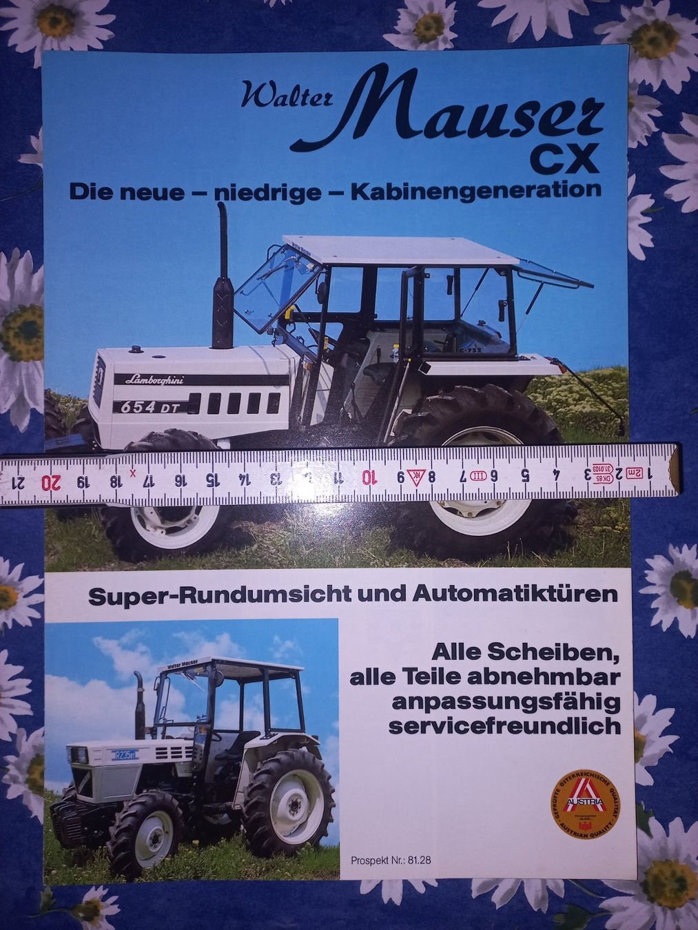 Lamborghini Documenti: Oldtimer Traktor Prospekt Lamborghini 654 235 503 603 Mauser – Nuovo (secondo la descrizione) da Dulliken venduto da classiclerchdulliken