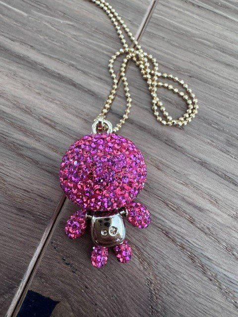 Swarovski Catenine: Swarovski Kette Erika pink – Usato da Würenlingen venduto da Activia 2