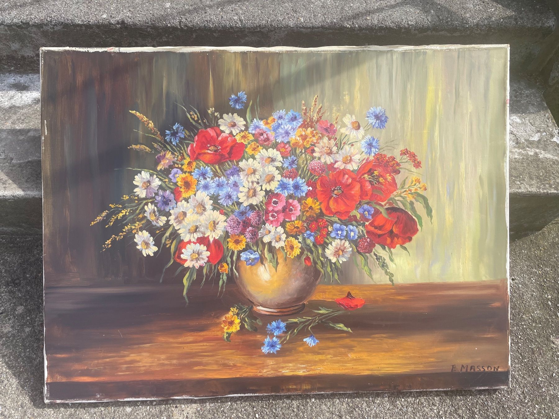 Dipinti: Feldblumen, E. Masson. – Usato da Zurich venduto da zuz_f89x 2