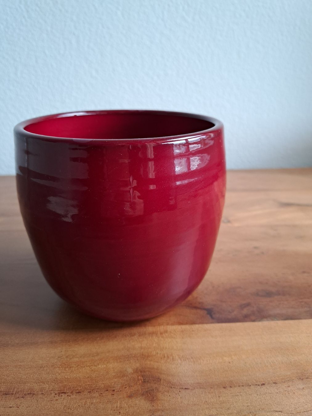 Migros Vasi per fiori: Roter Übertopf/Blumentopf – Usato da Männedorf venduto da ste_9lfs 2