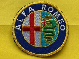 ALFA - ROMEO , Automarke, Stoffaufnäher