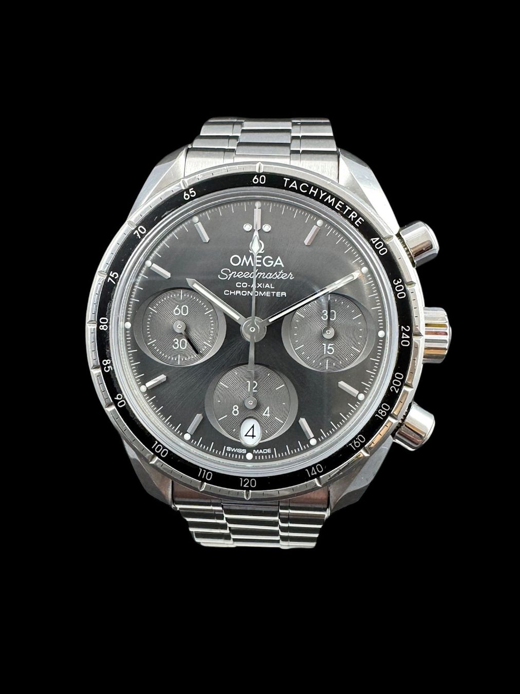 Omega Uhren: Omega Speedmaster Chrono Automatic 38mm Fullset *U1043 – Gebraucht aus Zürich von GalerieInauen 1