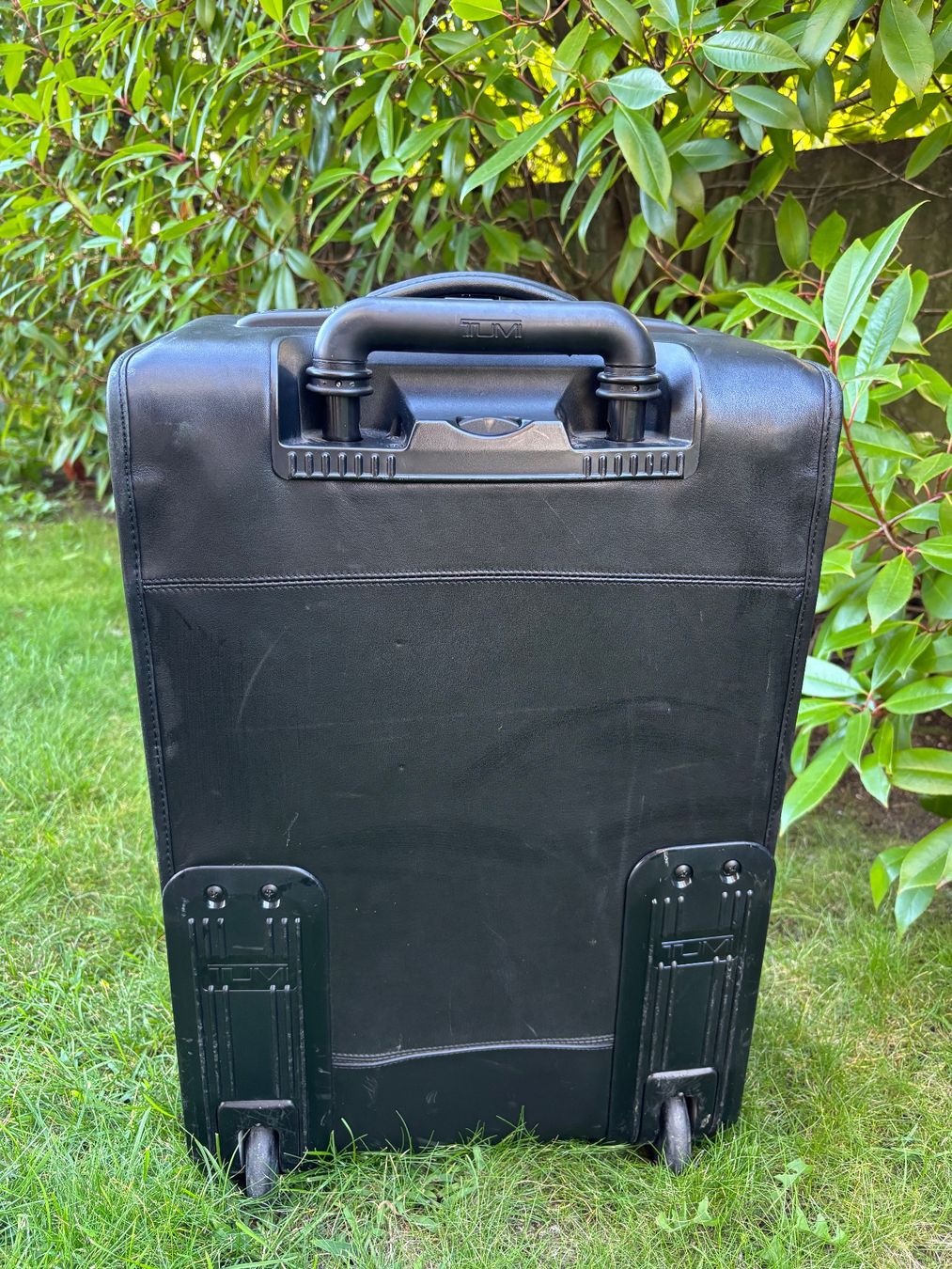 Tumi Valigie: TUMI Trolley Handgepäck, Leder, schwarz – Usato da Küsnacht ZH venduto da MaBaCa 1