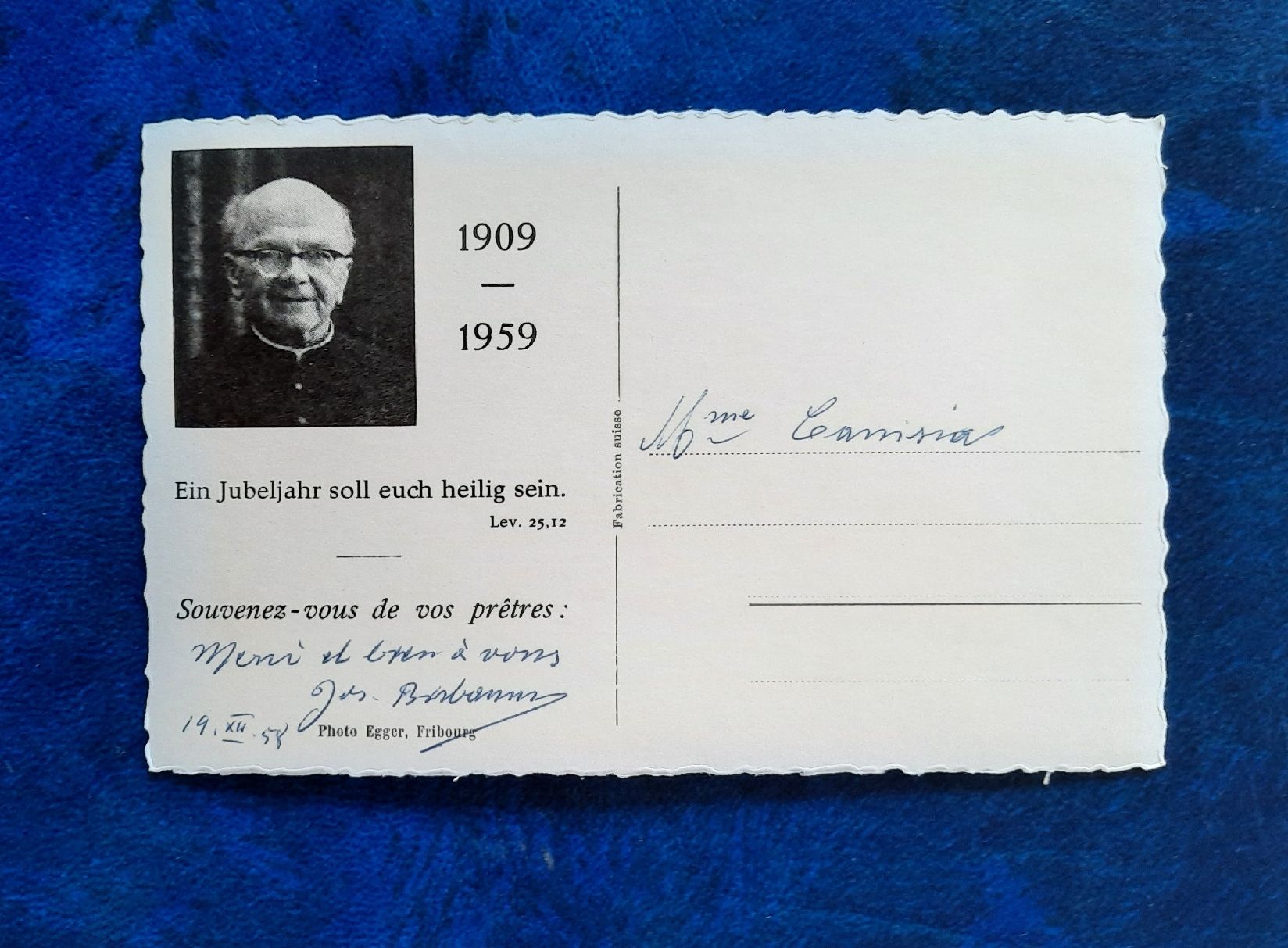 Cartoline postali: Ansichtskarte, Institut la Gouglera, Eichholz – Usato da Marly venduto da neu-adlerauge65 1