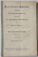 Vereinigte Wünsche mehrerer vaterlandsliebender Bürger(1830)