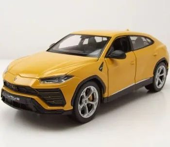 Lamborghini Modellini d'auto: LAMBORGHINI URUS GELB 1:24 WELLY – Nuovo e nell'imballaggio originale da Suhr venduto da Moebelsiralfred 1