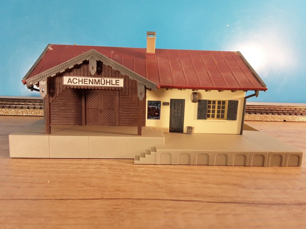 Modelleisenbahn _ Kibri Bahnhof Achenmühle _ Spur H0 | Kaufen Auf Ricardo