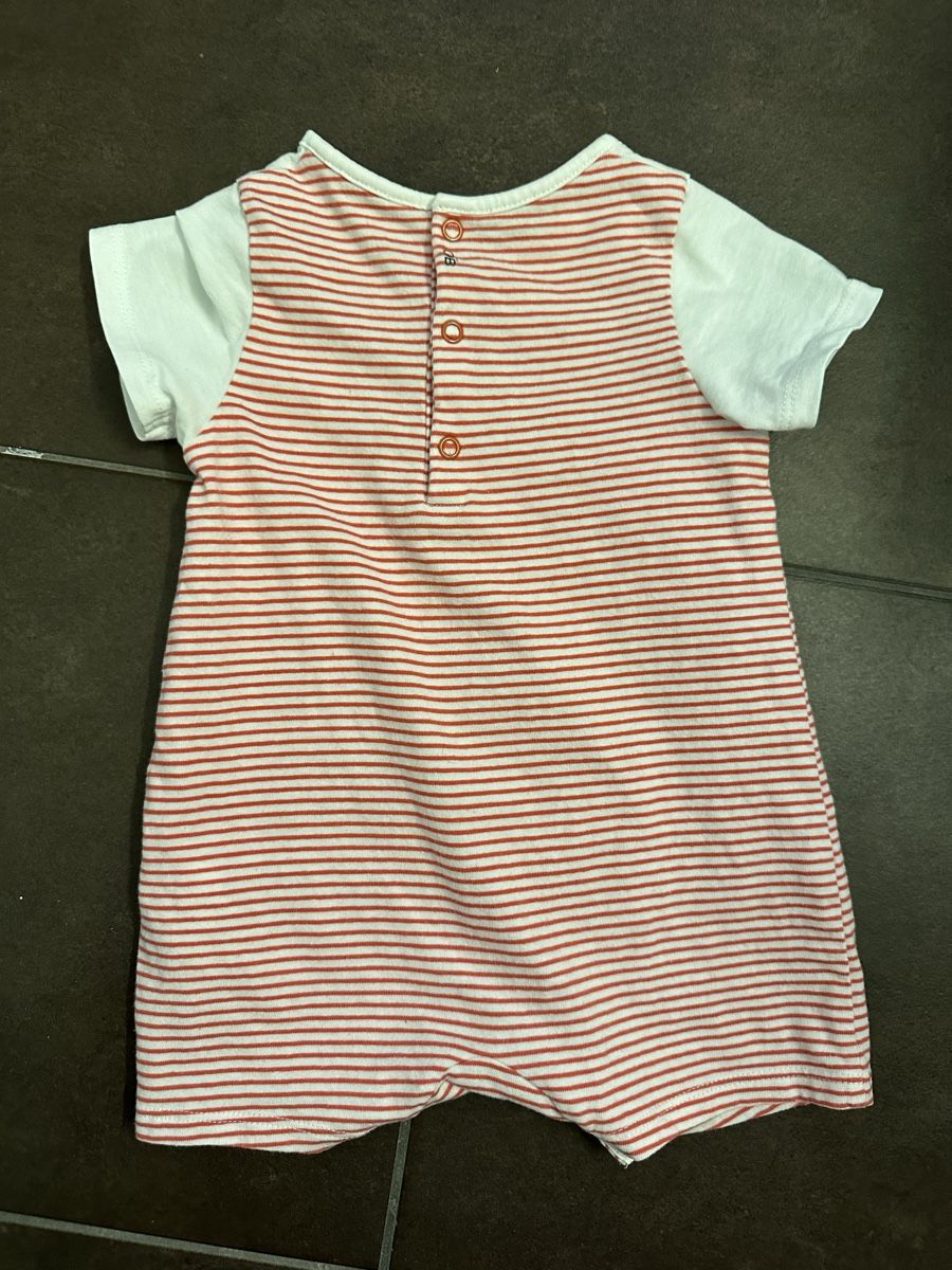 Pagliaccetti: Kurzarm Strampler /Onesie  von Obaibi, Gr 6 Mt – Usato da Zürich venduto da Freudefant 1