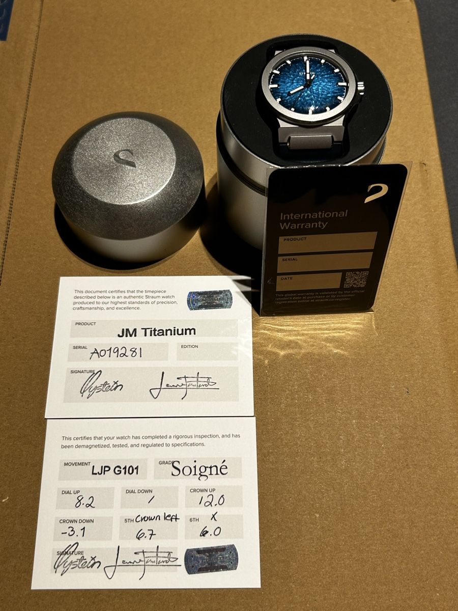 Titan Montres: Straum Arctic Blue – Neuf (Voir description) à Bern par Krasil