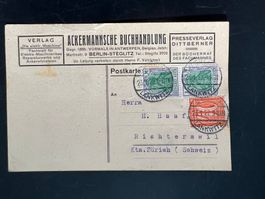 Postkarte Geschäft Berlin Lankwitz 1922   (G213)