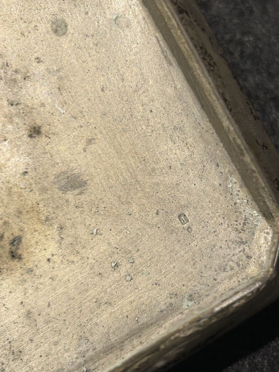 Sonstige Tabakwaren:  Silber zigarettenetui  – Gebraucht aus Aeschi b. Spiez von davidS744 4