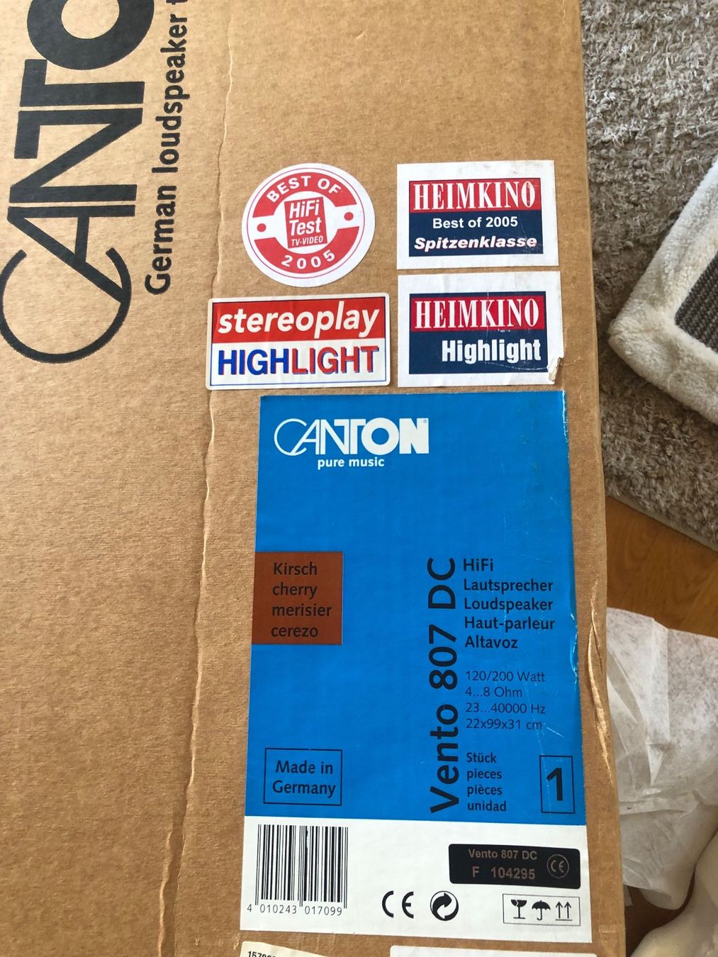 Denon Lettore multimediale & Streamer: Stereoanlage Denon mit Canton Vento 807 DC – Usato da Rüschlikon venduto da inf_l7m5 5