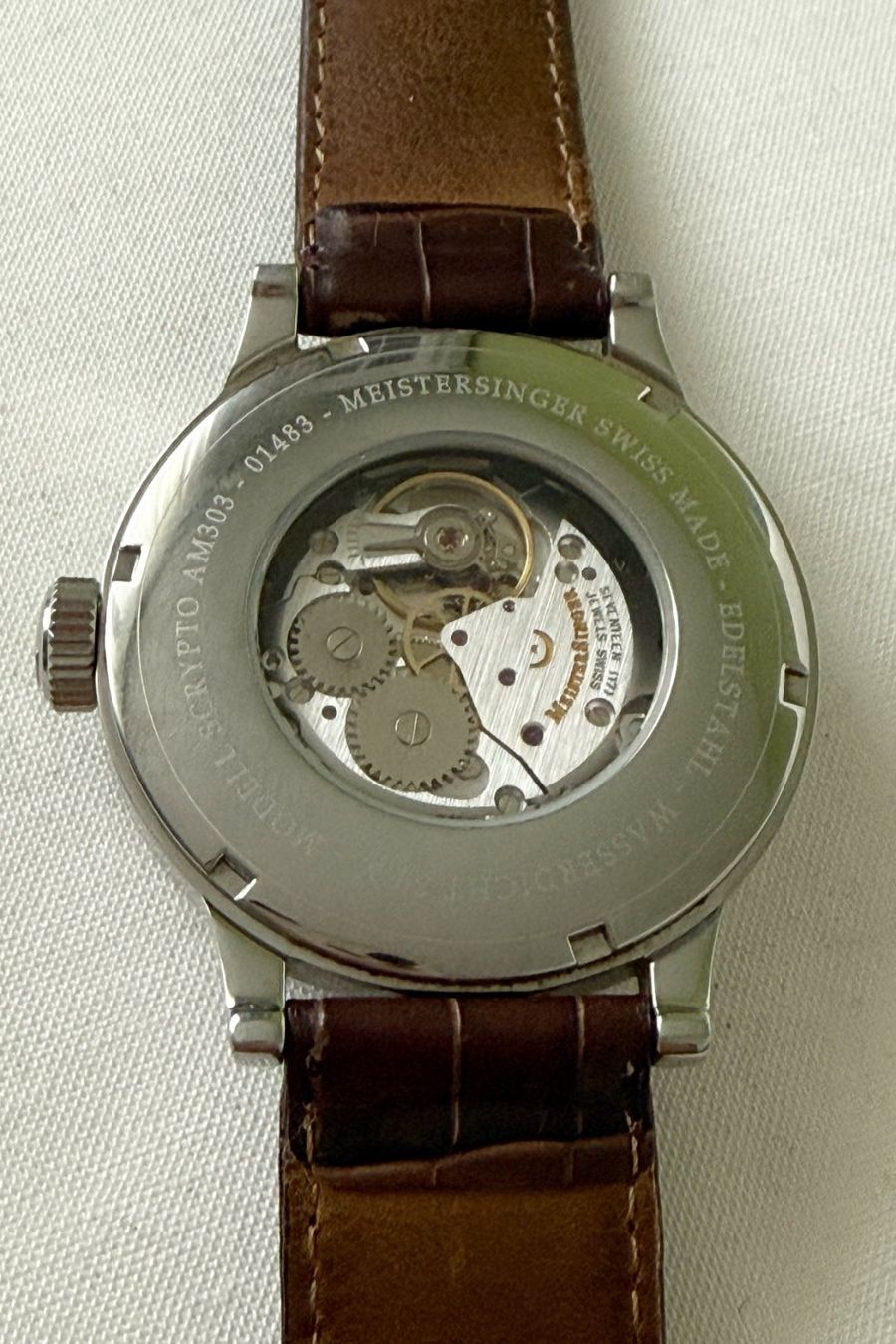 MeisterSinger Uhren: Meistersinger Einzeigeruhr 1Z – Gebraucht aus Flamatt von Roberain 1