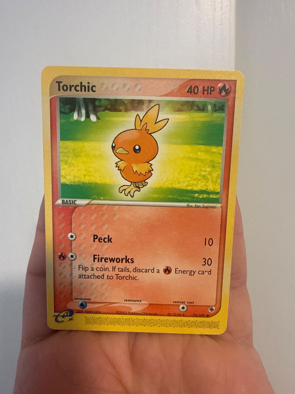 Karten: Pokemon Torchic EX Ruby & Sapphire ab 1.- – Gebraucht aus Frauenfeld von Poke_Toniii