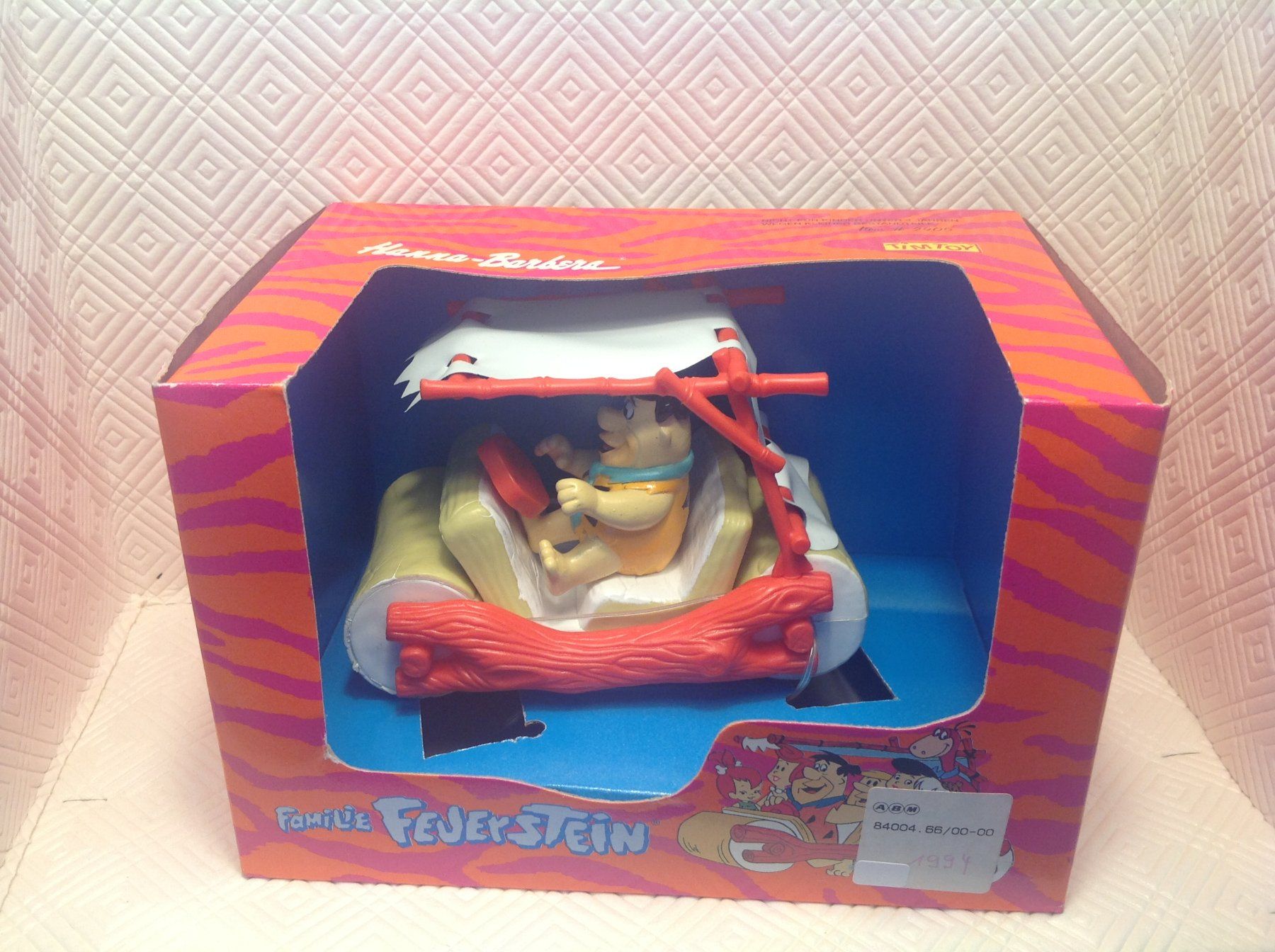 Familie Feuerstein , 7 Action Figuren , 1994 Tim Toy (Neu (gemäss ...