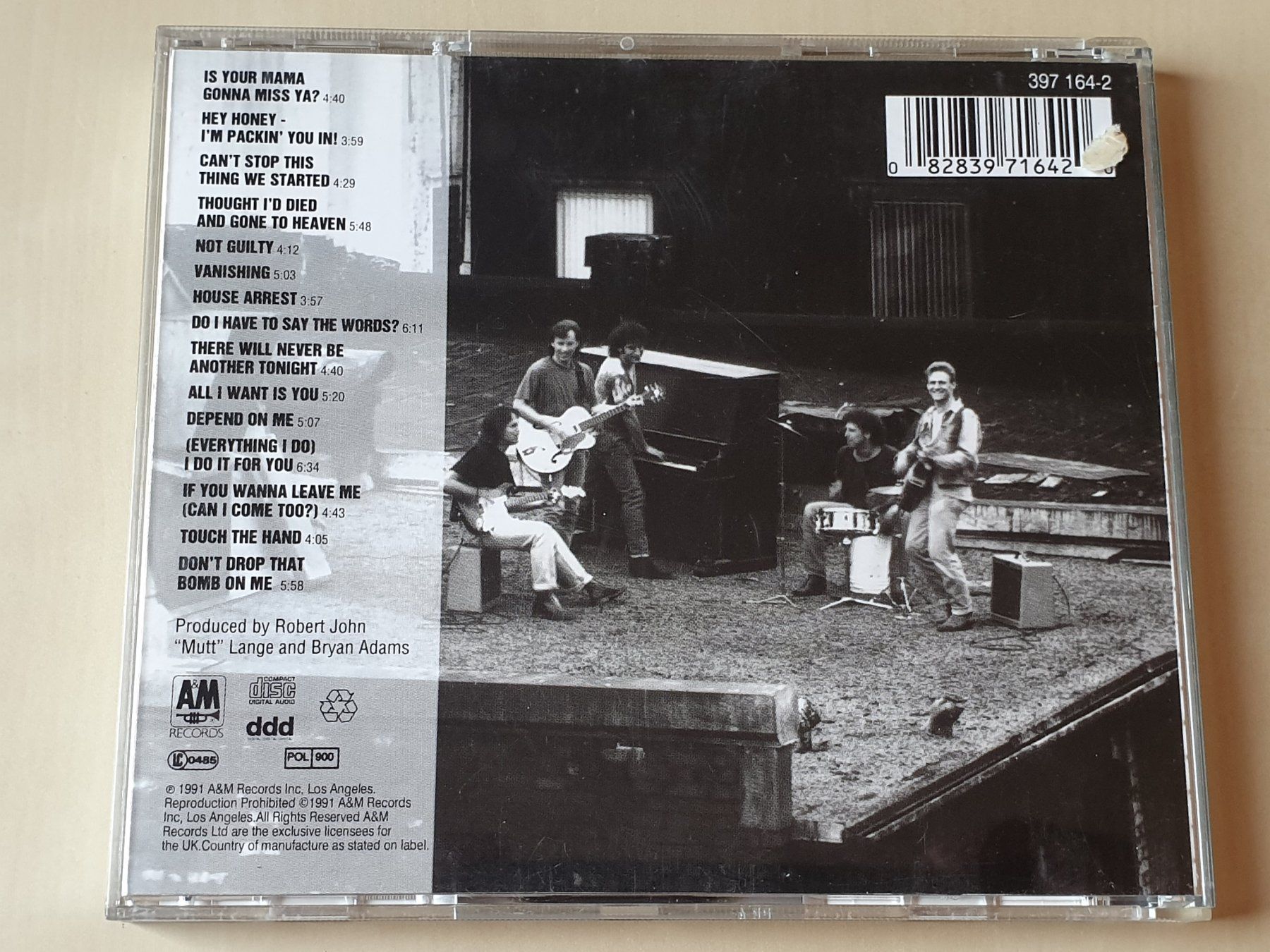 CD: Brayn Adams Waking up the Neighbours – Usato da Stansstad venduto da collectorsshop 1