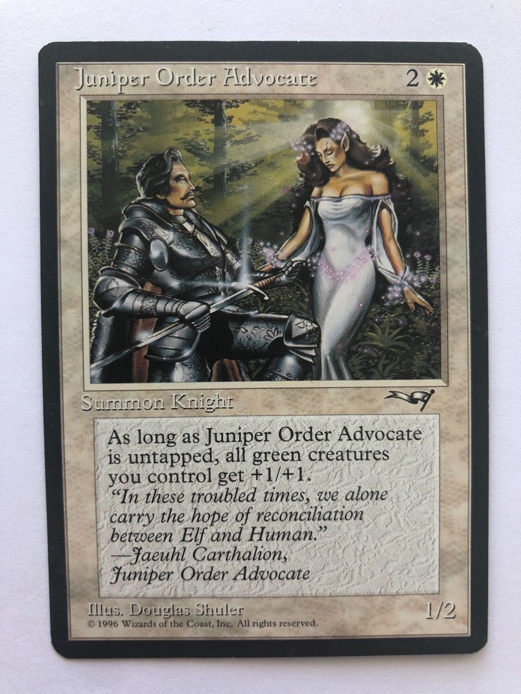 Cartoline: MTG - Juniper Order Advocate – Usato da Zürich venduto da T_H_O_M_A_S