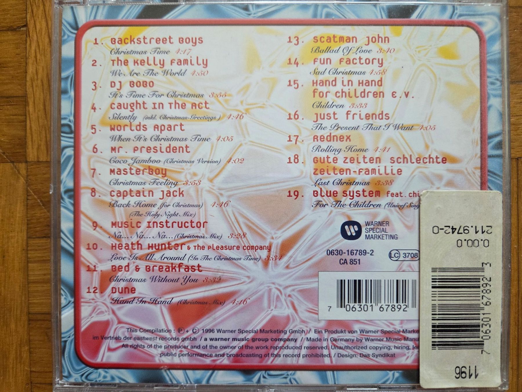 CD: Pop & Rock Weihnachtshits – Usato da Basel venduto da grandfamily 4