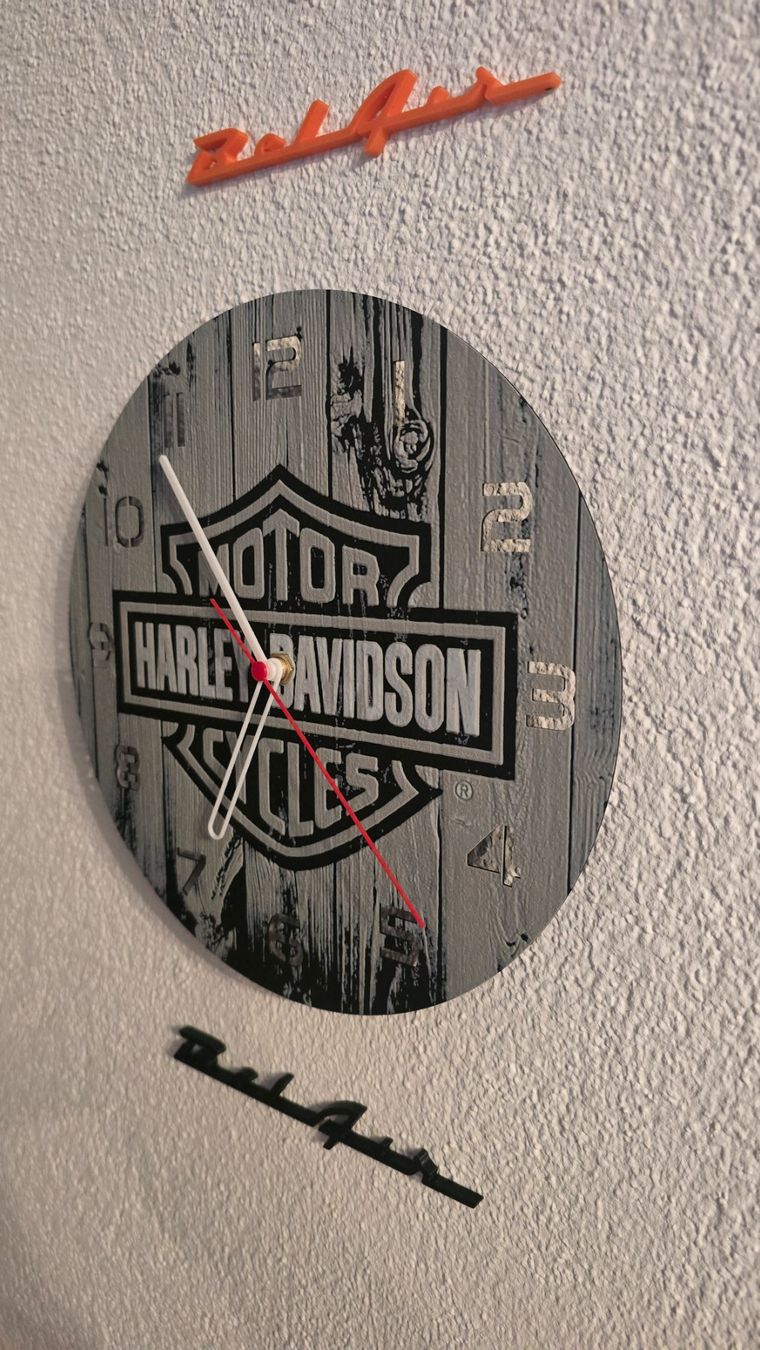 Orologi da terra & Orologi da parete: Harley Davidson Wanduhr – Nuovo (secondo la descrizione) da Winznau venduto da johny_wayne 3