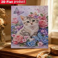 Diamond Painting Katze 30x40 cm