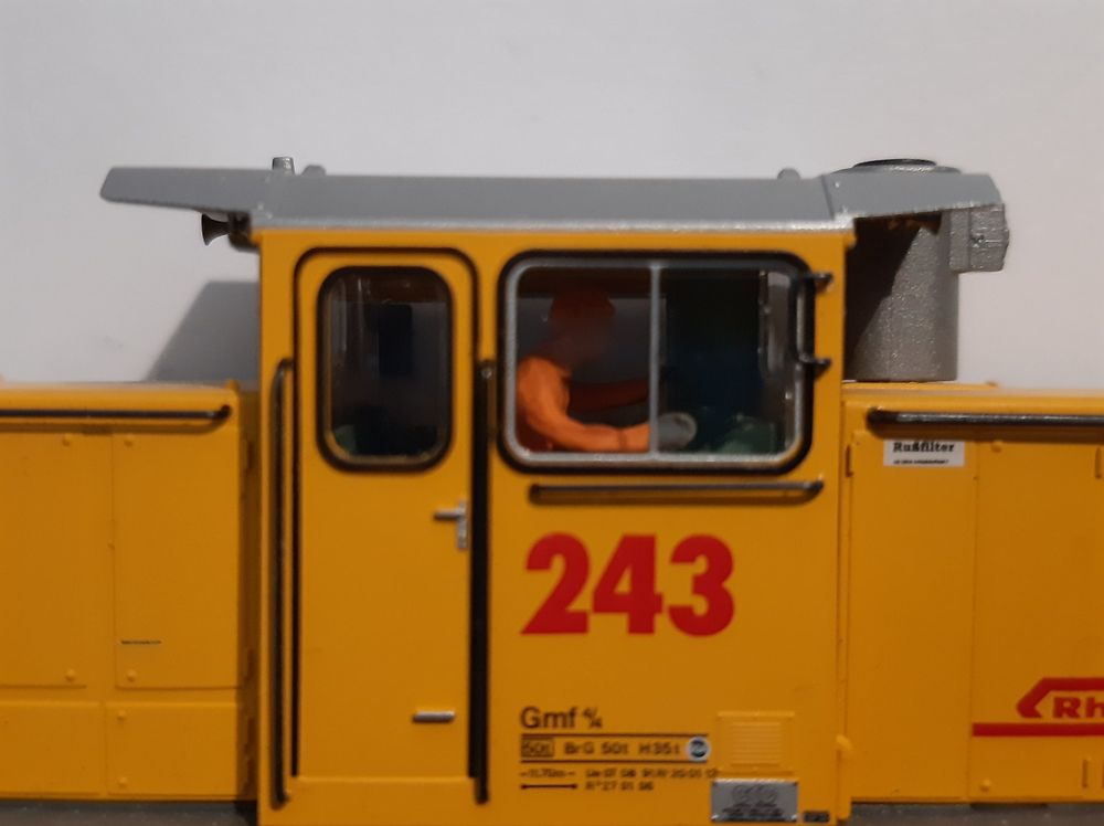 Bemo 1389 RhB Gmf 4/4 243 ディーゼル機関車 HOm Bemo 1389 RhB Gmf 4/4 243 ディーゼル機関車 HOm