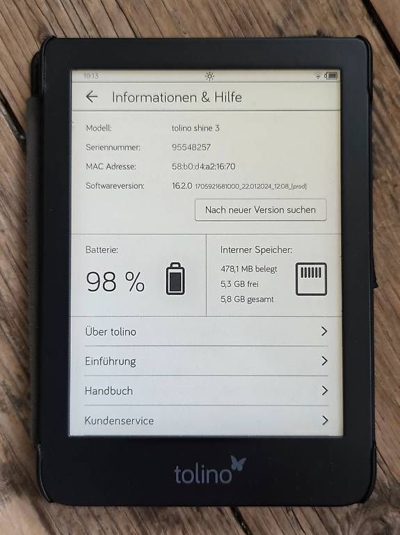 Tolino Tablet PC: Tolino Shine 3 – Usato da Thun venduto da Baechlers3
