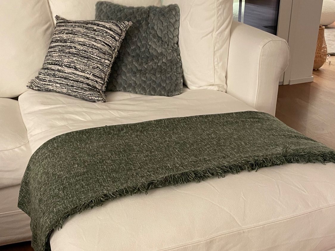Coperte: Plaid 130x170 Green – Usato da Zürich venduto da Georgiana07