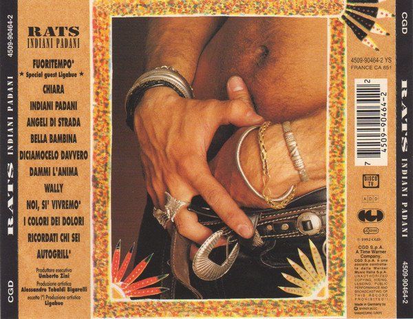 CDs: CD Rats - Indiani padani (1992) – D'occasion à Möriken AG par mineralia 1