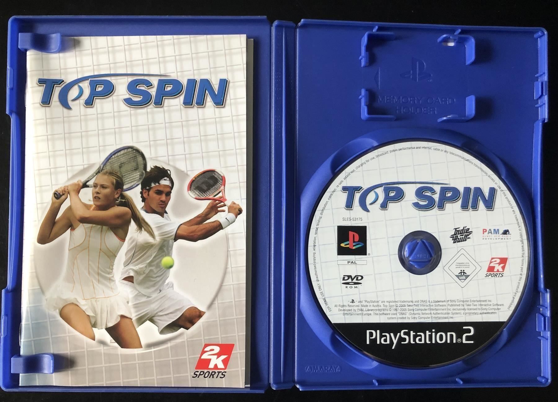 Sony Giochi: Top Spin  (PS-2) – Usato da St. Gallen venduto da elk2021 1