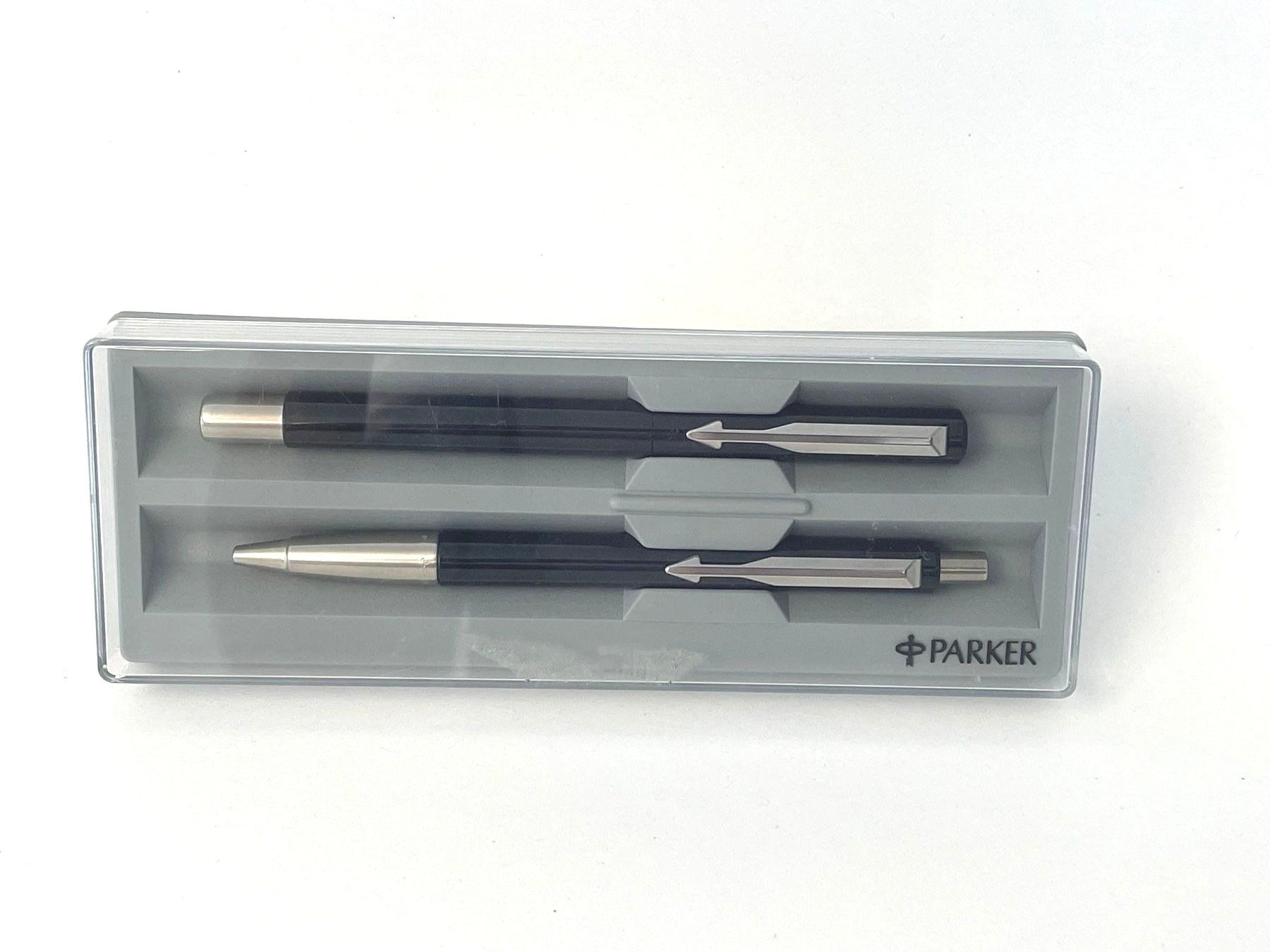 Parker Stylos & Marker: PARKER Vector Standard Black CT 2er Schreibset 1997 – D'occasion à Zürich par Arche_Brockenhaus 1