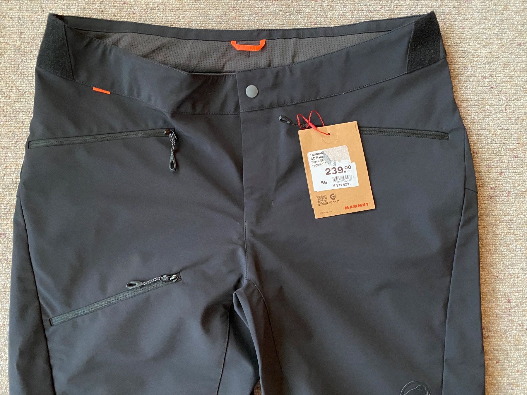 Mammut Hosen: Neue Mammut Tatramar Softshell Pants Herren, Gr. 56 – Neu und originalverpackt aus Thun von dane72 1