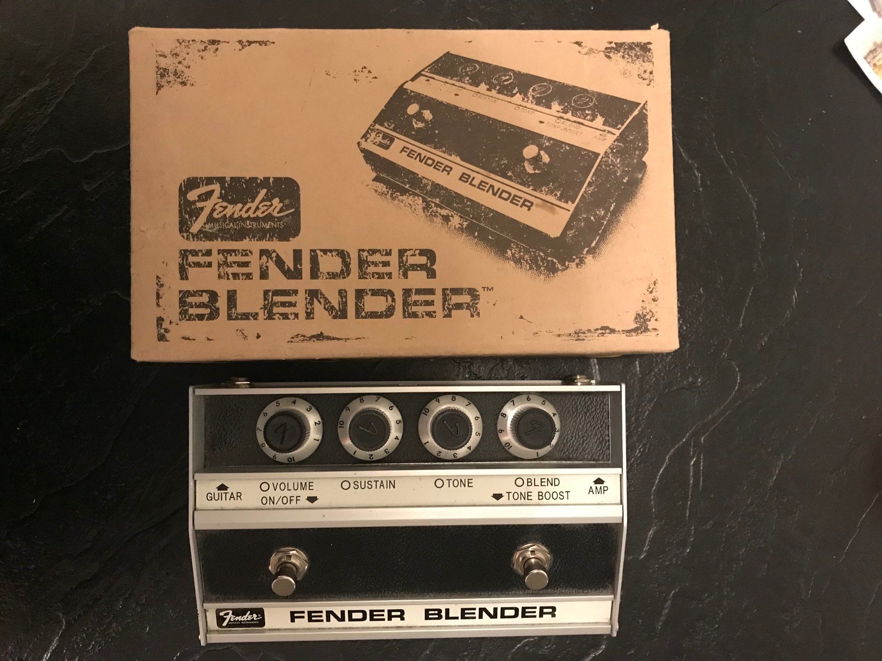Fender Strumenti musicali: Fender Blender 90's Version Pedal – Usato da Zürich venduto da TruxRev 1