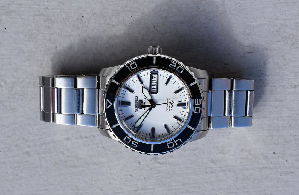 Seiko 5 Diver SNZH51K1 41mm weisses ZB Kaufen auf Ricardo