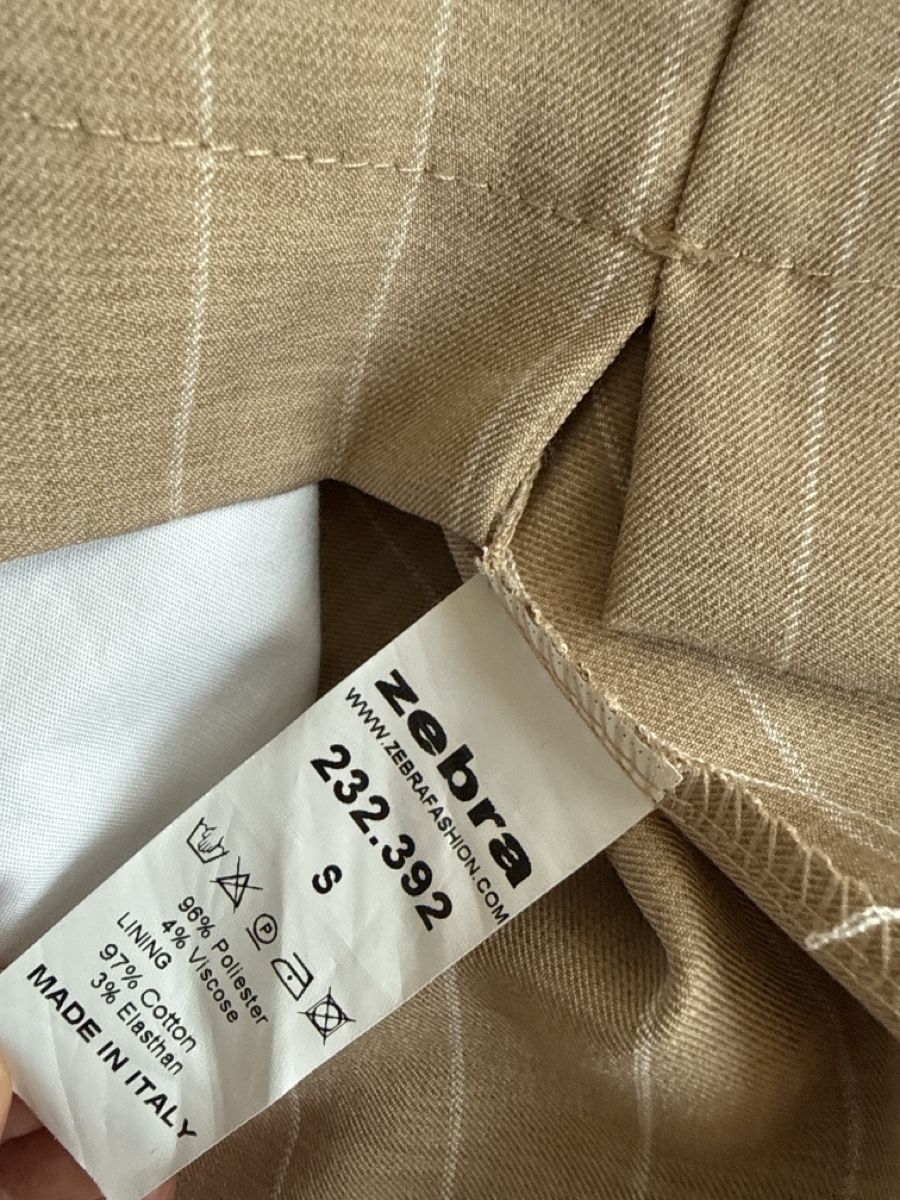 Zebra Gonne: Zebra skirt pinstripe beige size S – Nuovo (secondo la descrizione) da Biel/Bienne venduto da TanyaM02 8