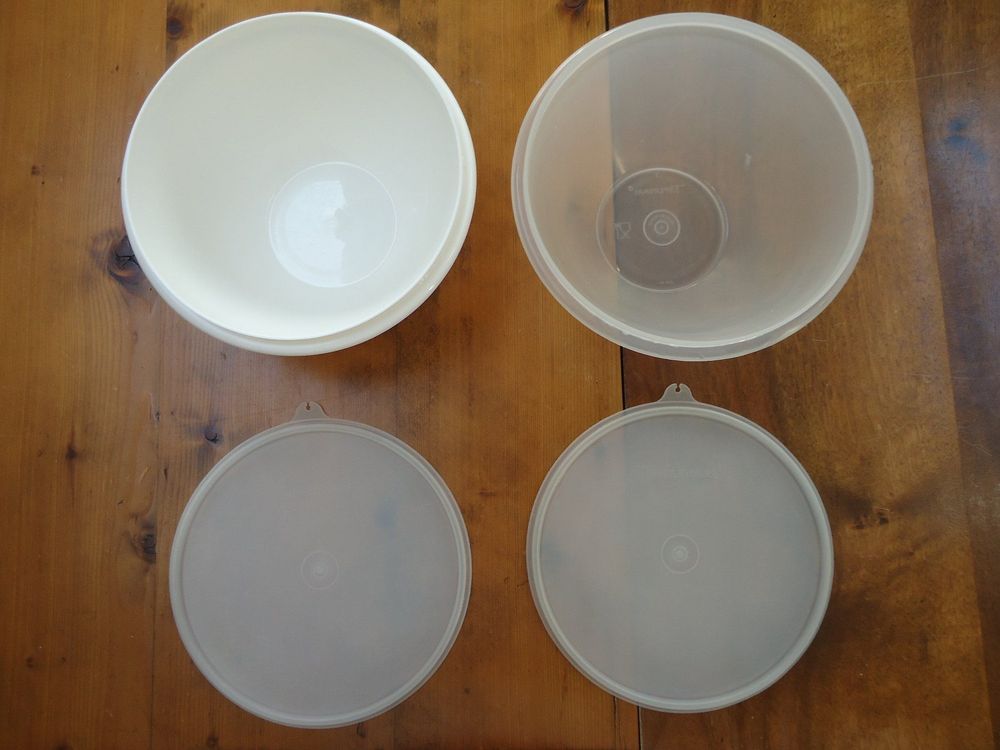 Boîtes Tupperware rondes - 2 X - 1,5 l. (Gebraucht) in Vessy für CHF 7 ...