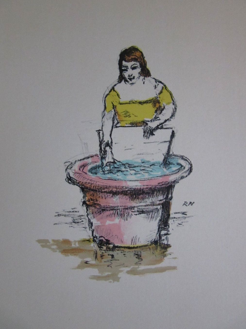 Grafiken & Lithographien: Renato Natali  1883 - 1979 LITHOGRAPHIE – Gebraucht aus Gersau von grafik-kunst 1