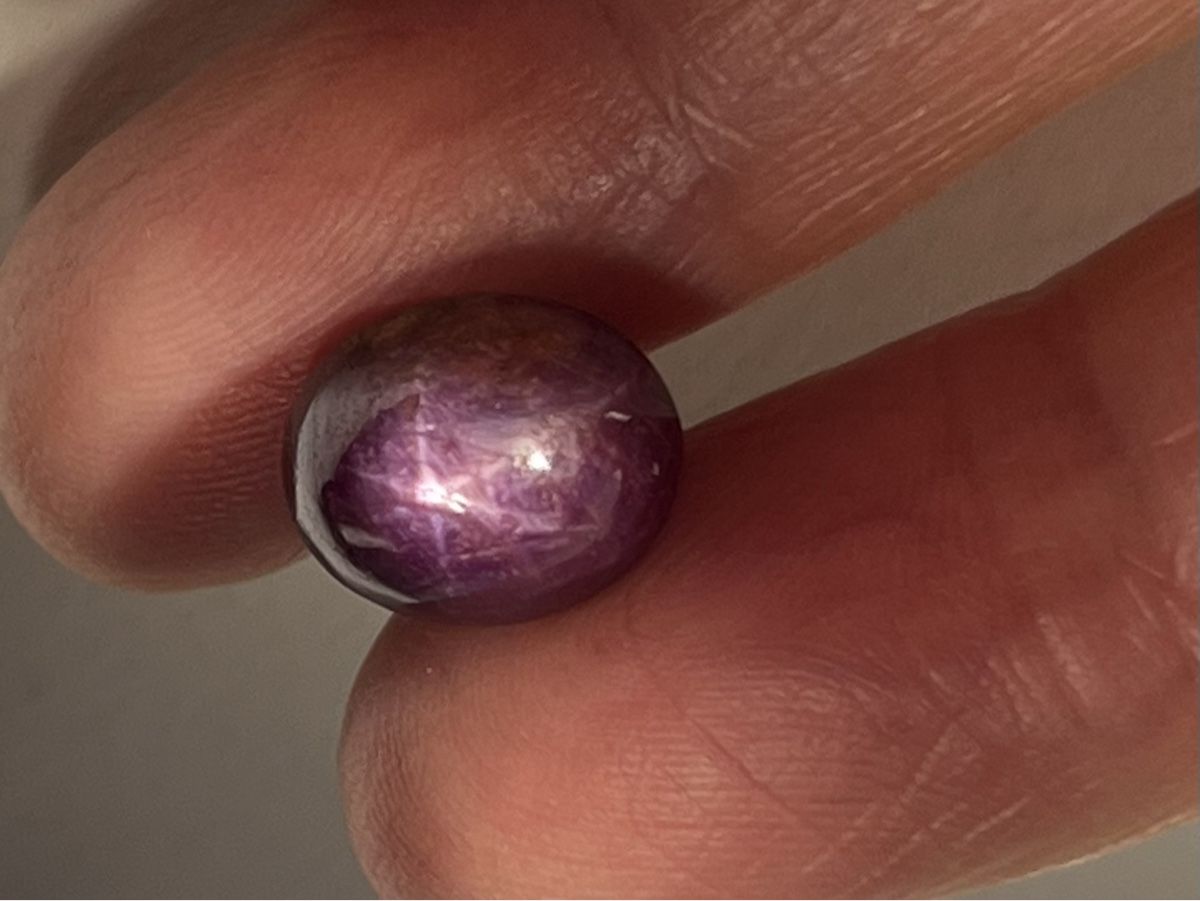 Edelsteine: Rubis Etoilé Naturel Cabochon, Inde, 10ct – Neu (gemäss Beschreibung) aus Genève von DELIRBEADS 3