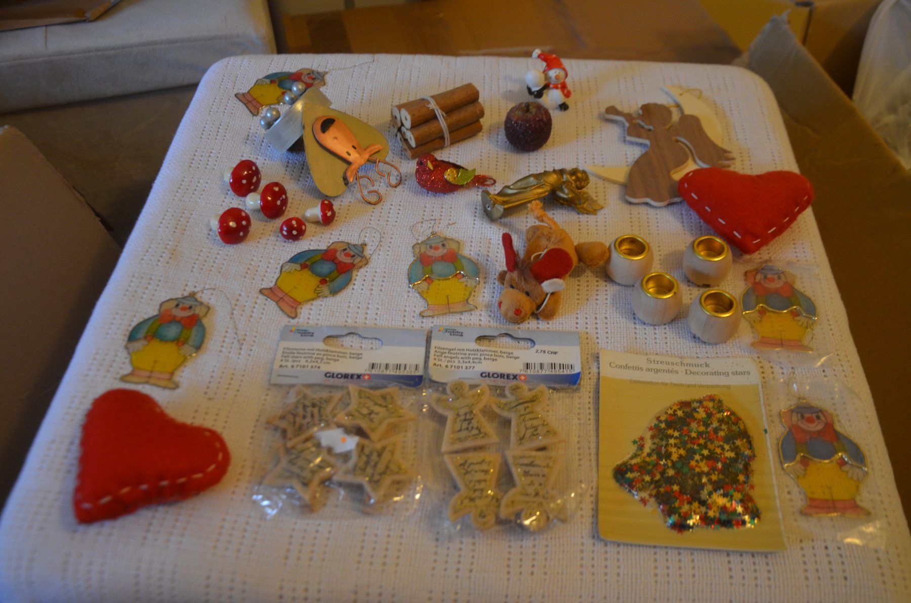 Toutes les décorations: NOEL DEKO BASTELN – D'occasion à Chiasso par Dolly015