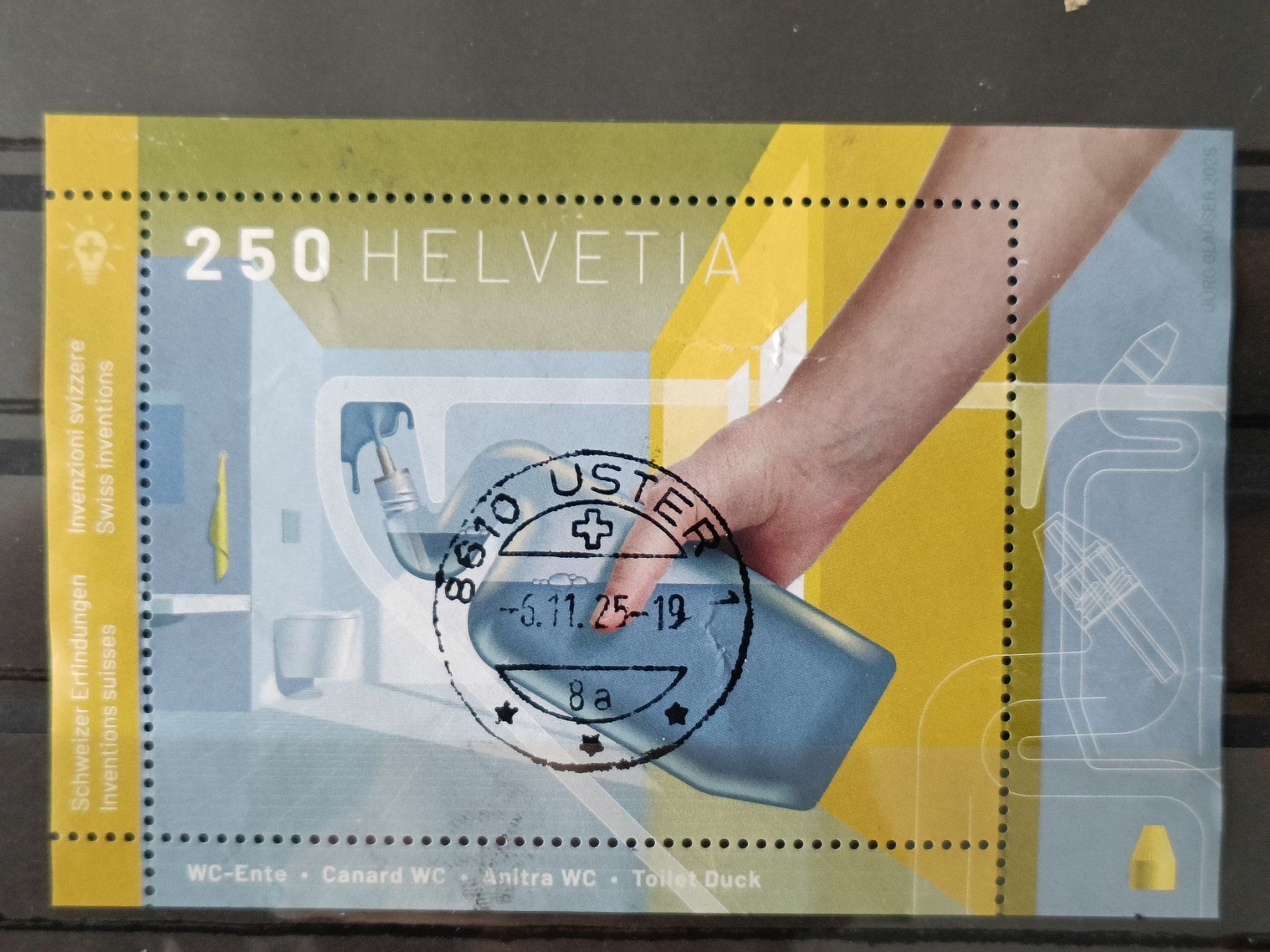 Tutti i francobolli: 2025 WC Ente Vollstempel – Usato da Dübendorf venduto da goeggi79