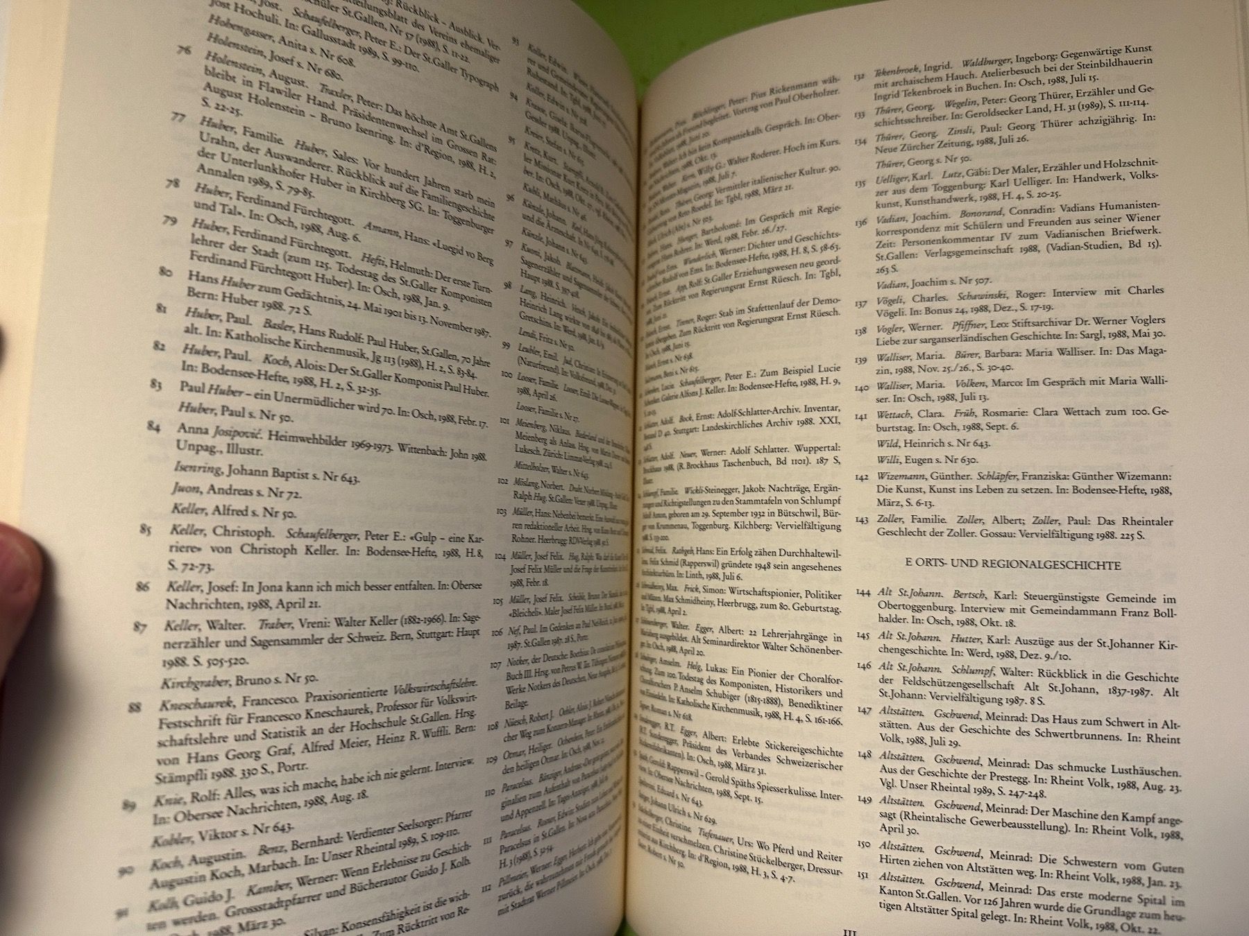 Libri: Georg Thürer: Eidgenössische Erinnerungen. – Usato da Zürich venduto da allp 9