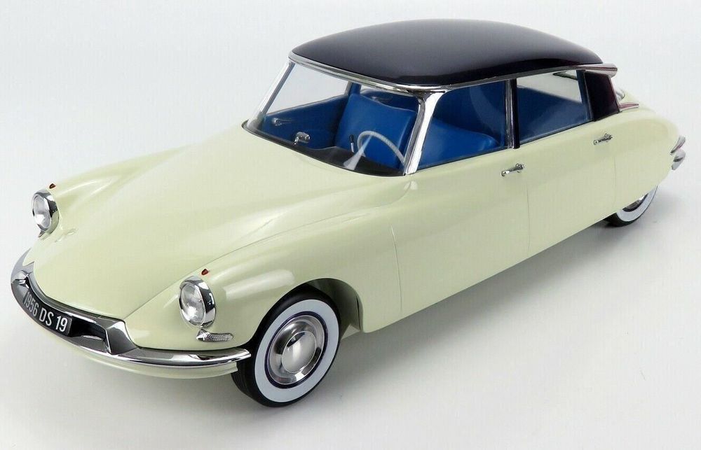 Modèle réduit Citroën Ds 19 1955 Purple And Champagne 1/12